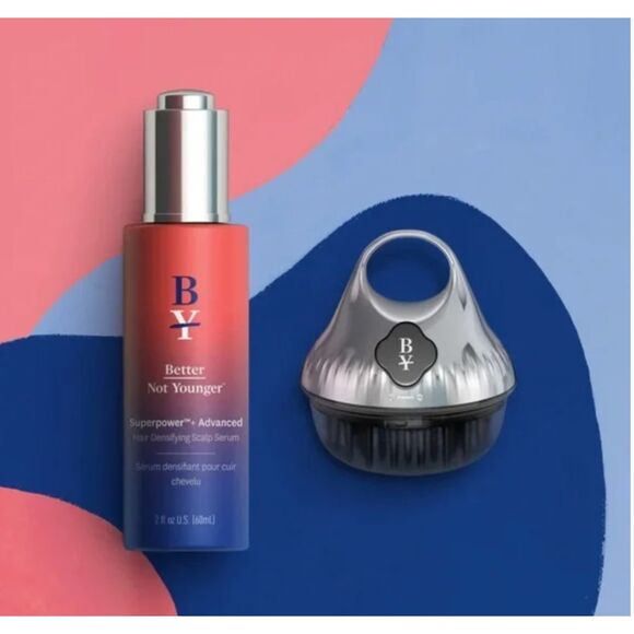 BETTER NOT YOUNGER Superpower Advanced Scalp Serum & Massage Serum Applicator - Picture 2 of 6